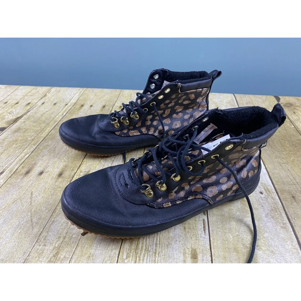 Keds Scout Boot II Water Resistant‎ Shoe Leopard Print WF64291 Womens Size 9